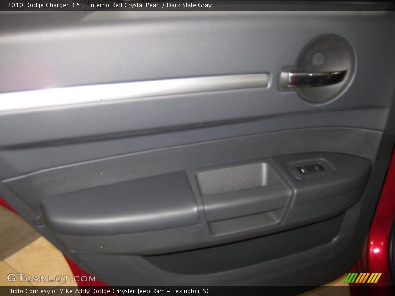 Inferno Red Crystal Pearl / Dark Slate Gray 2010 Dodge Charger 3.5L