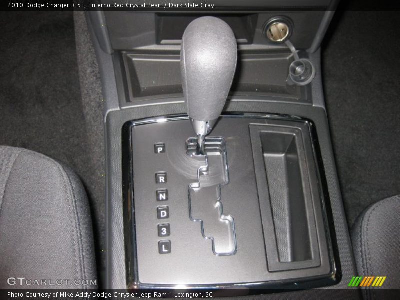Inferno Red Crystal Pearl / Dark Slate Gray 2010 Dodge Charger 3.5L