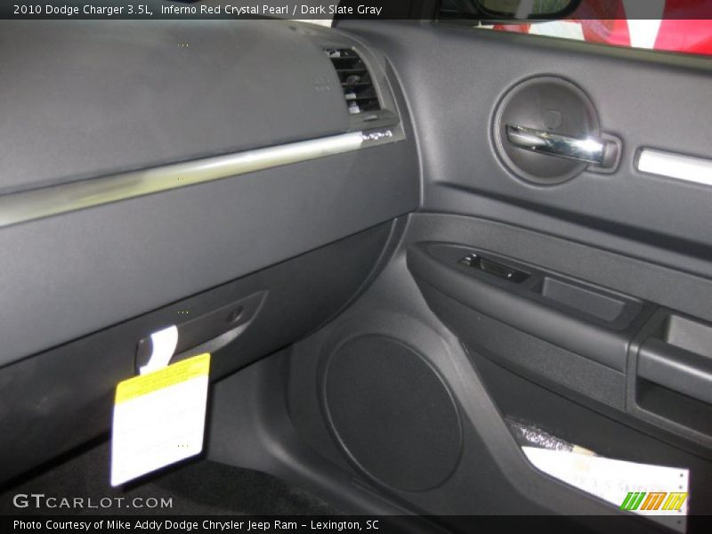 Inferno Red Crystal Pearl / Dark Slate Gray 2010 Dodge Charger 3.5L