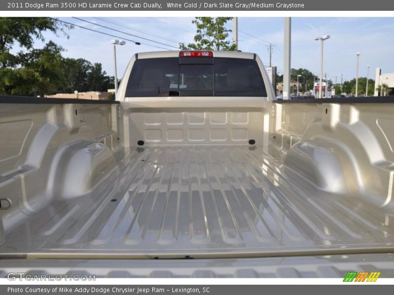 White Gold / Dark Slate Gray/Medium Graystone 2011 Dodge Ram 3500 HD Laramie Crew Cab Dually