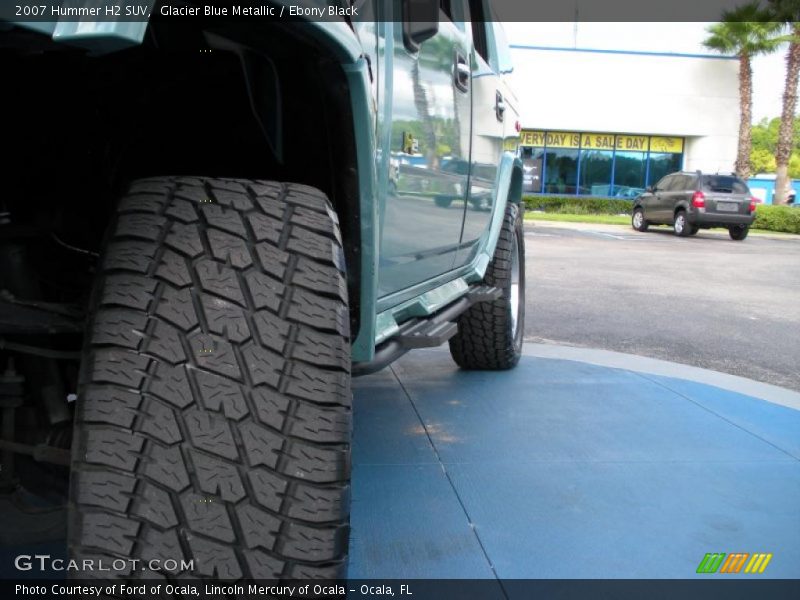 Glacier Blue Metallic / Ebony Black 2007 Hummer H2 SUV