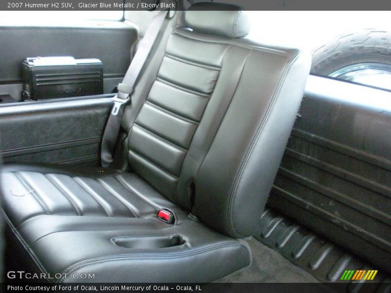 Glacier Blue Metallic / Ebony Black 2007 Hummer H2 SUV