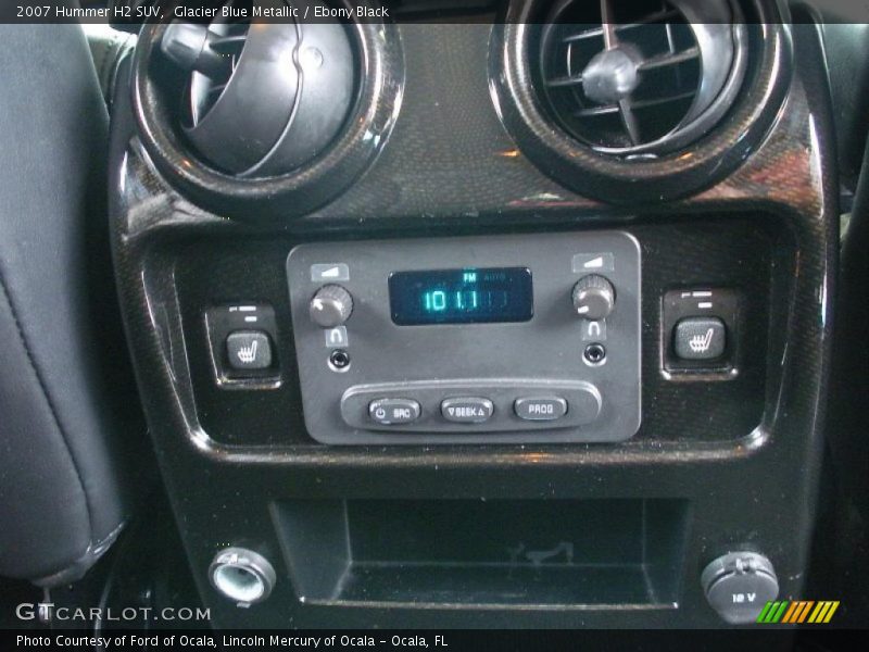 Glacier Blue Metallic / Ebony Black 2007 Hummer H2 SUV