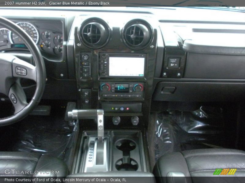Glacier Blue Metallic / Ebony Black 2007 Hummer H2 SUV