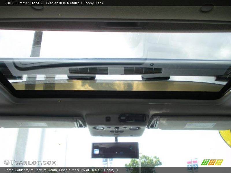 Glacier Blue Metallic / Ebony Black 2007 Hummer H2 SUV