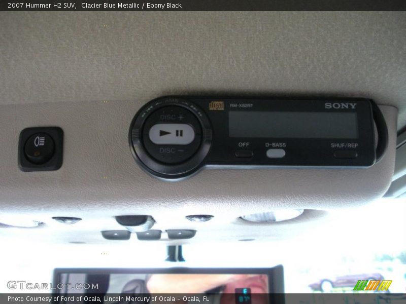 Glacier Blue Metallic / Ebony Black 2007 Hummer H2 SUV