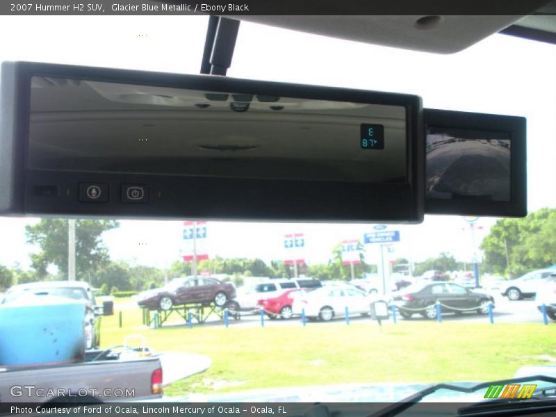 Glacier Blue Metallic / Ebony Black 2007 Hummer H2 SUV