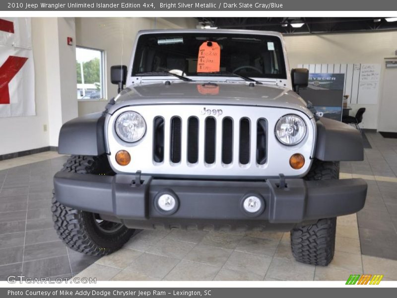 Bright Silver Metallic / Dark Slate Gray/Blue 2010 Jeep Wrangler Unlimited Islander Edition 4x4