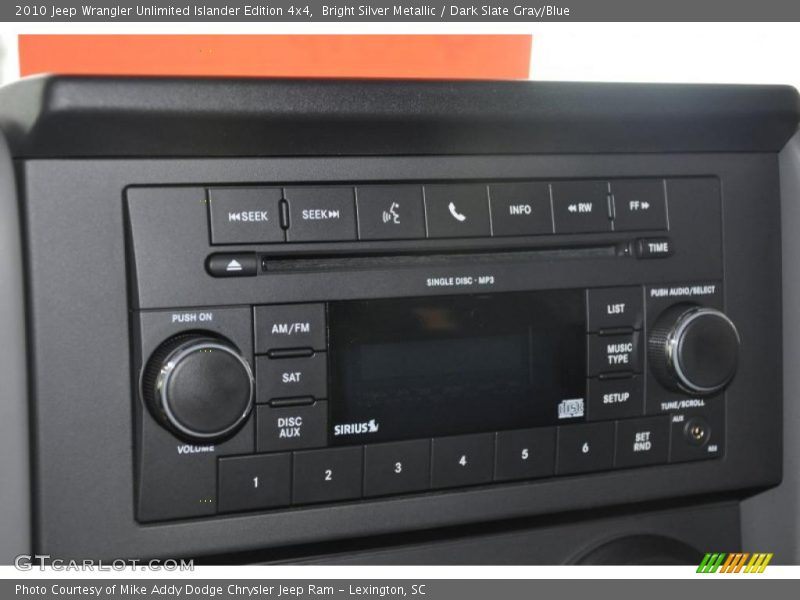 Bright Silver Metallic / Dark Slate Gray/Blue 2010 Jeep Wrangler Unlimited Islander Edition 4x4