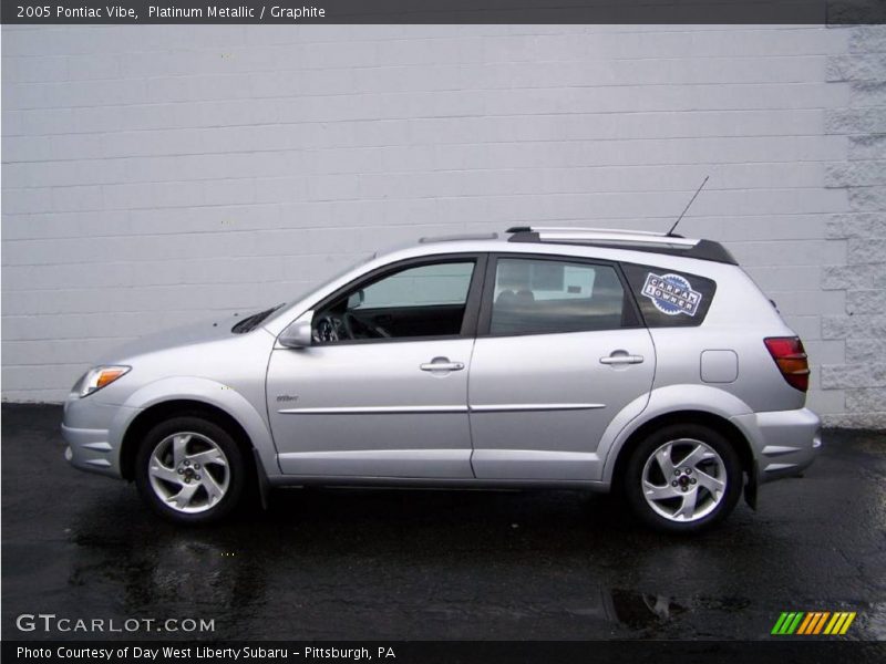 Platinum Metallic / Graphite 2005 Pontiac Vibe