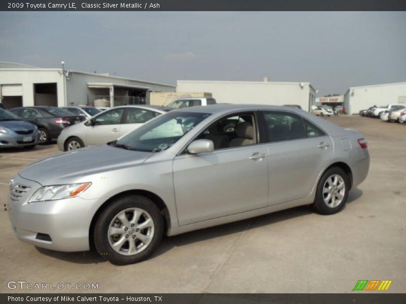 Classic Silver Metallic / Ash 2009 Toyota Camry LE