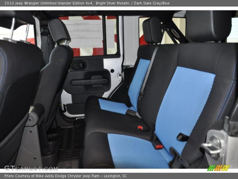 Bright Silver Metallic / Dark Slate Gray/Blue 2010 Jeep Wrangler Unlimited Islander Edition 4x4