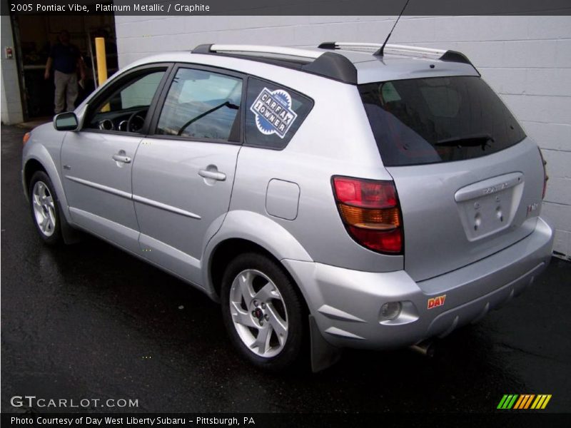 Platinum Metallic / Graphite 2005 Pontiac Vibe