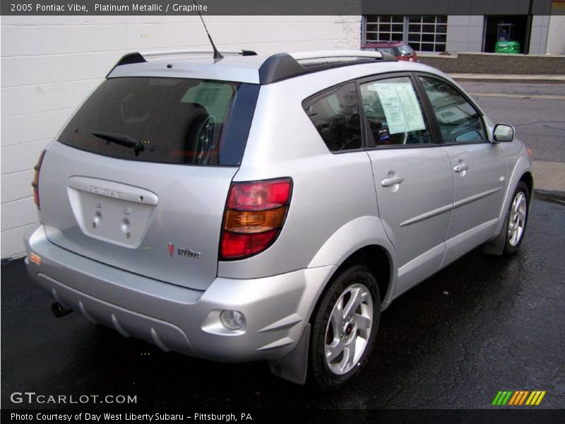 Platinum Metallic / Graphite 2005 Pontiac Vibe