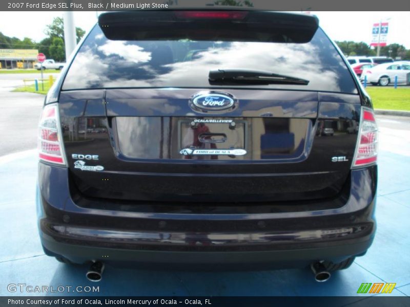Black / Medium Light Stone 2007 Ford Edge SEL Plus