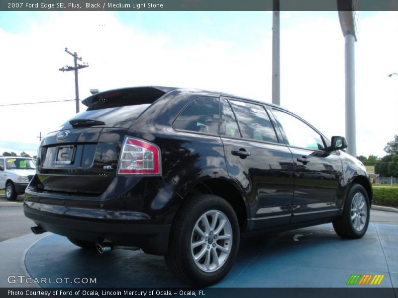 Black / Medium Light Stone 2007 Ford Edge SEL Plus