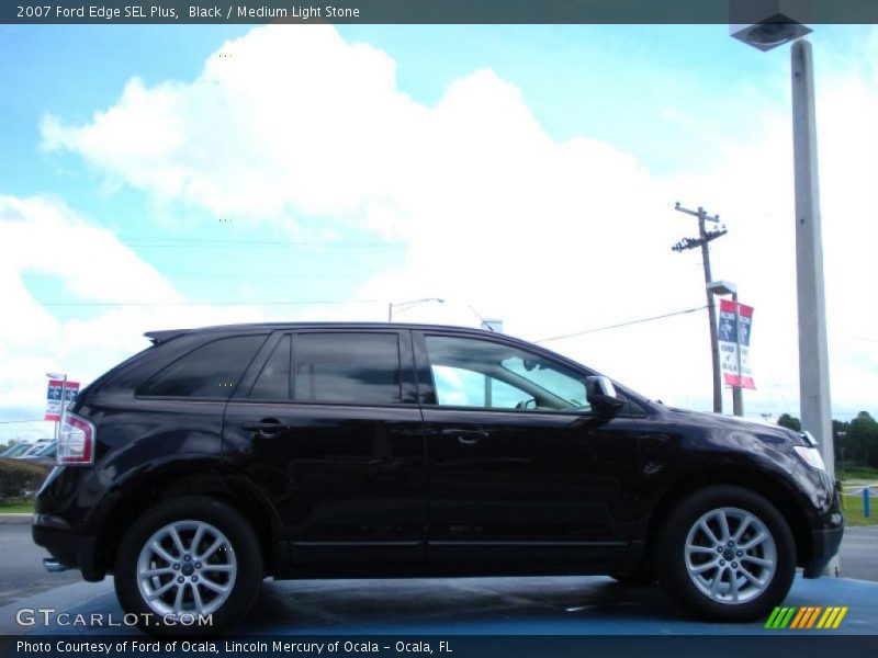 Black / Medium Light Stone 2007 Ford Edge SEL Plus