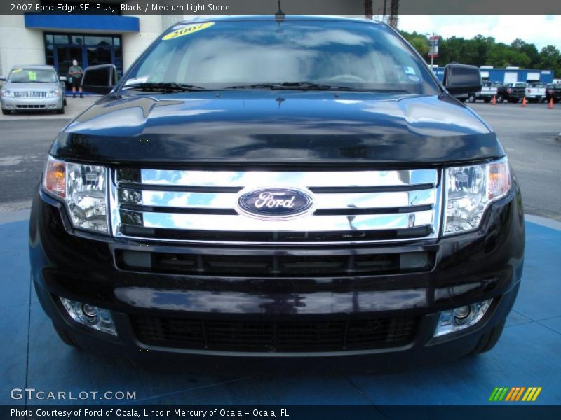 Black / Medium Light Stone 2007 Ford Edge SEL Plus