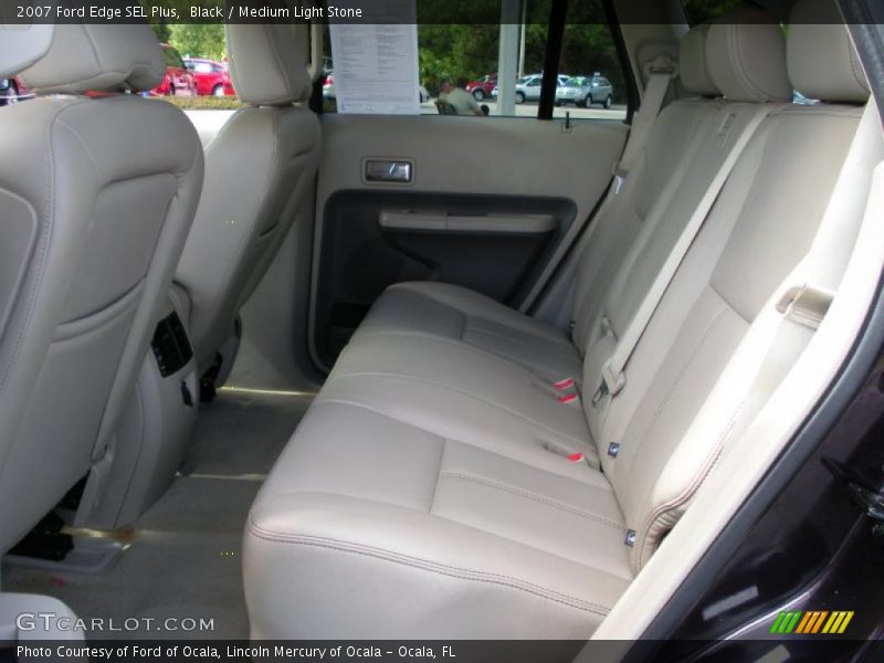 Black / Medium Light Stone 2007 Ford Edge SEL Plus