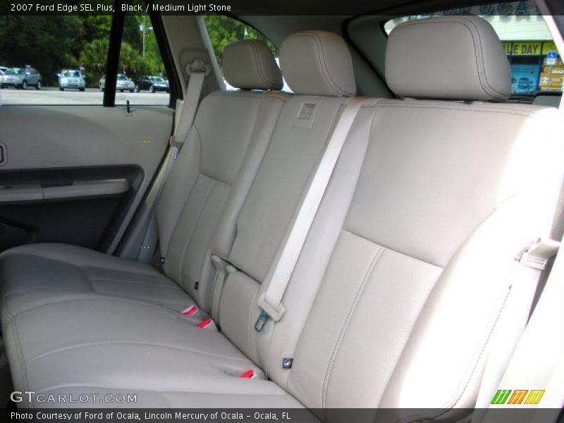 Black / Medium Light Stone 2007 Ford Edge SEL Plus