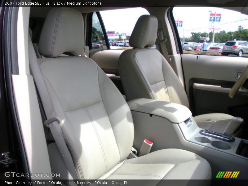 Black / Medium Light Stone 2007 Ford Edge SEL Plus
