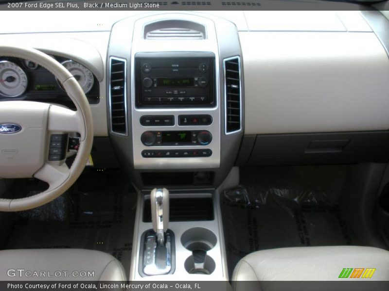 Black / Medium Light Stone 2007 Ford Edge SEL Plus