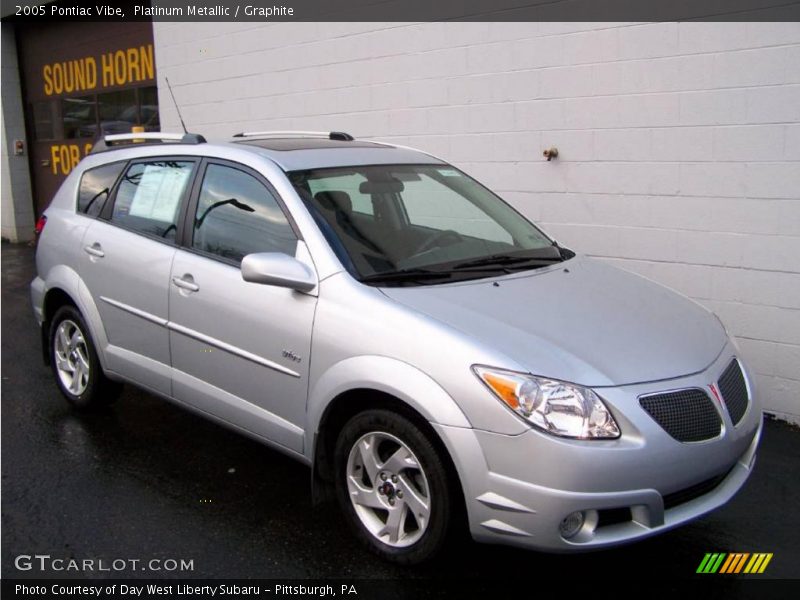 Platinum Metallic / Graphite 2005 Pontiac Vibe