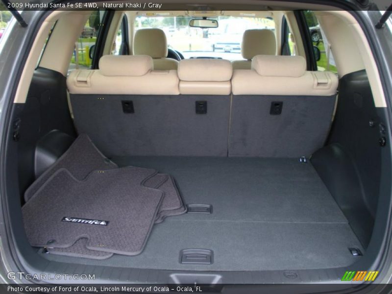 Natural Khaki / Gray 2009 Hyundai Santa Fe SE 4WD