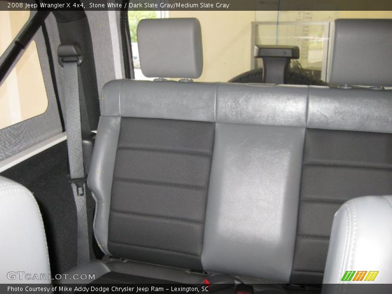 Stone White / Dark Slate Gray/Medium Slate Gray 2008 Jeep Wrangler X 4x4
