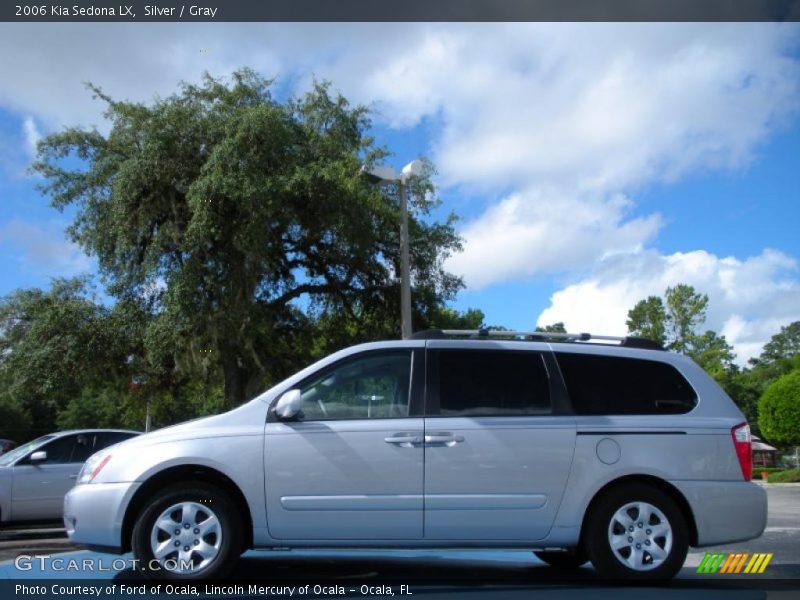 Silver / Gray 2006 Kia Sedona LX