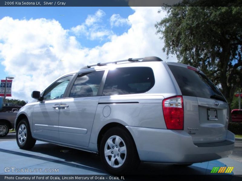 Silver / Gray 2006 Kia Sedona LX