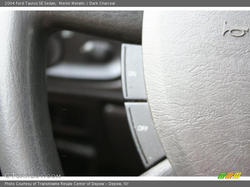 Merlot Metallic / Dark Charcoal 2004 Ford Taurus SE Sedan