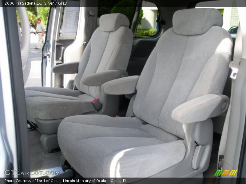 Silver / Gray 2006 Kia Sedona LX