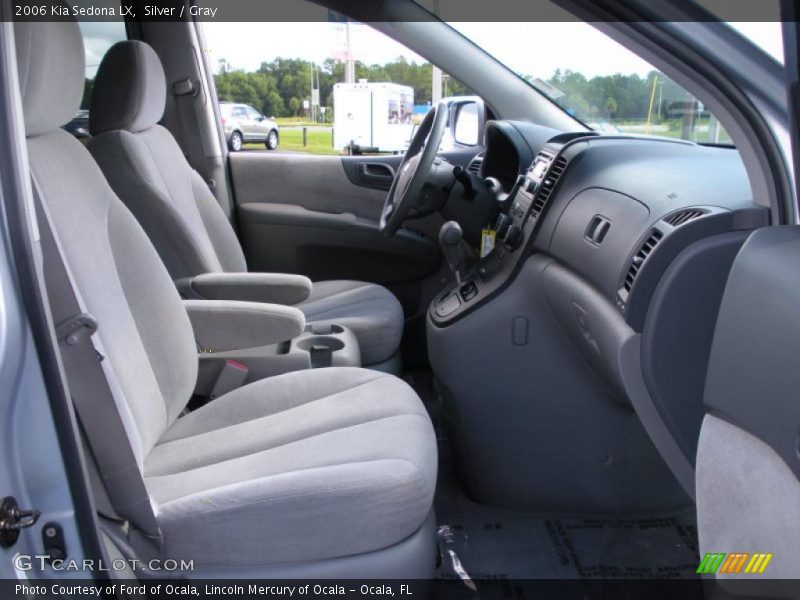 Silver / Gray 2006 Kia Sedona LX