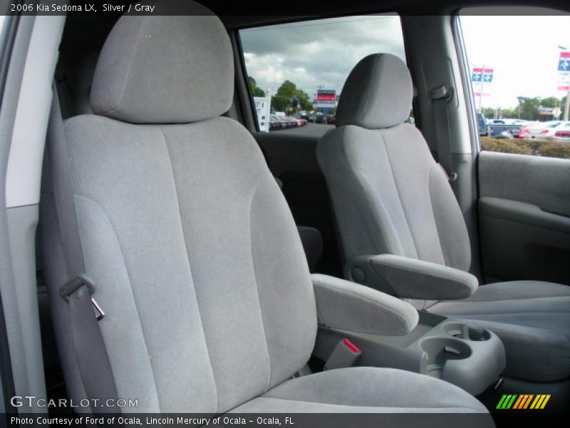 Silver / Gray 2006 Kia Sedona LX