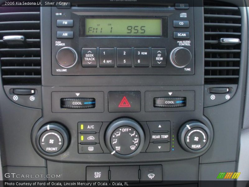 Silver / Gray 2006 Kia Sedona LX