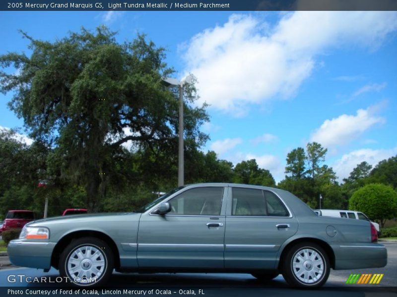 Light Tundra Metallic / Medium Parchment 2005 Mercury Grand Marquis GS