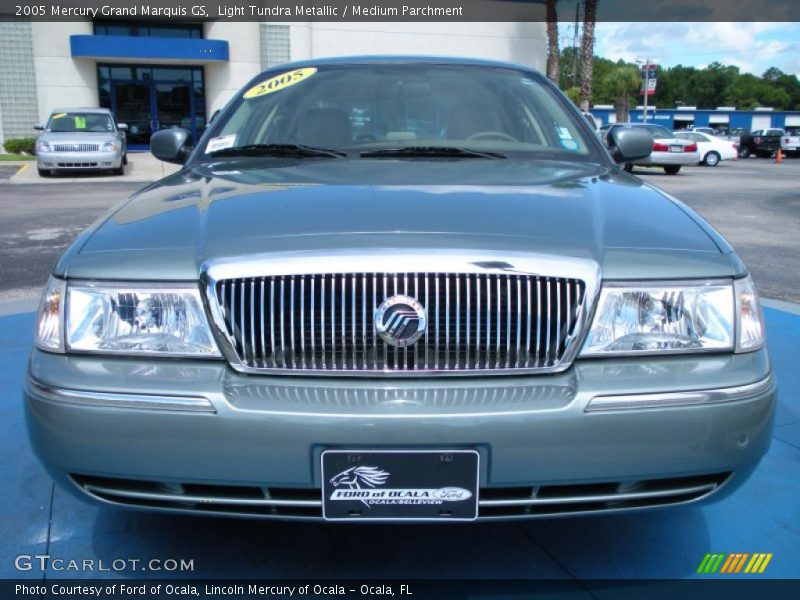 Light Tundra Metallic / Medium Parchment 2005 Mercury Grand Marquis GS
