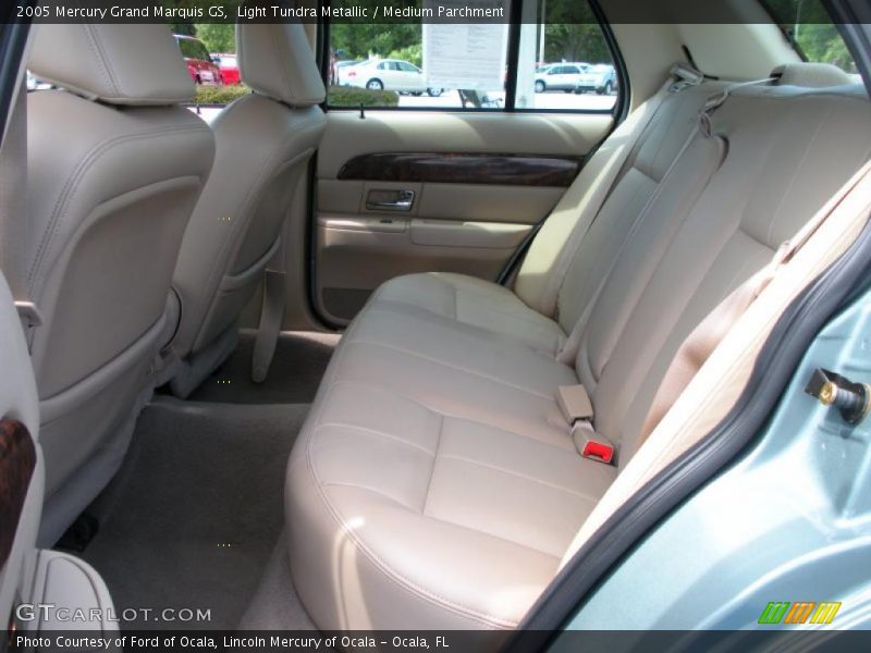 Light Tundra Metallic / Medium Parchment 2005 Mercury Grand Marquis GS