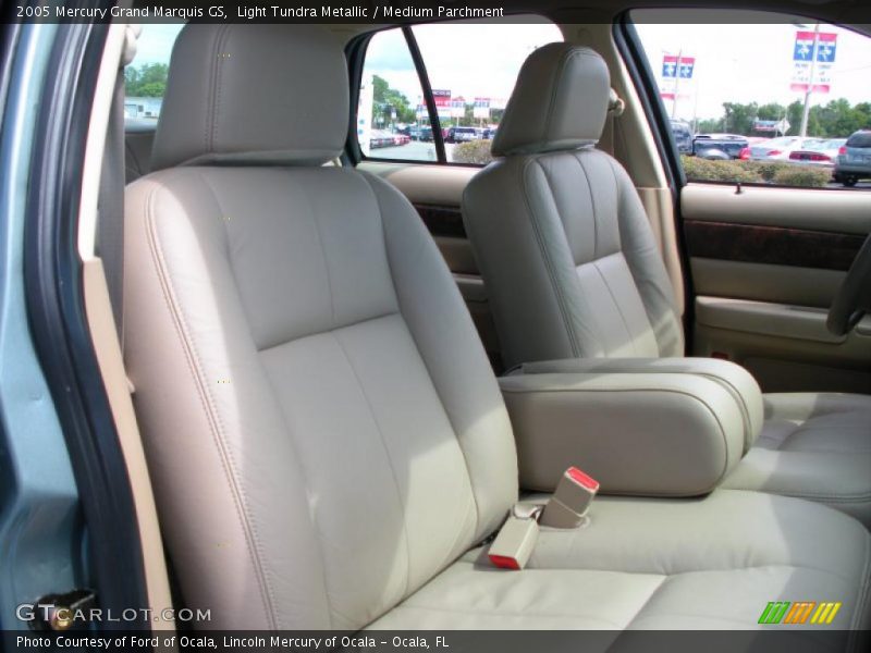 Light Tundra Metallic / Medium Parchment 2005 Mercury Grand Marquis GS
