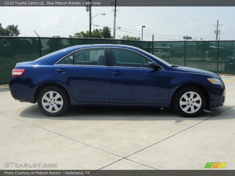 Blue Ribbon Metallic / Ash Gray 2010 Toyota Camry LE