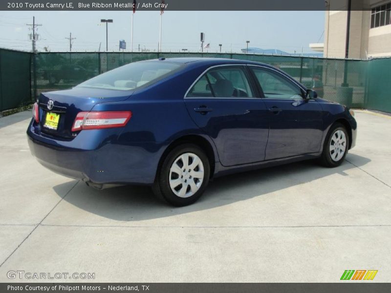 Blue Ribbon Metallic / Ash Gray 2010 Toyota Camry LE