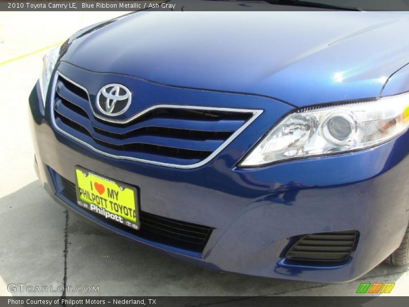Blue Ribbon Metallic / Ash Gray 2010 Toyota Camry LE