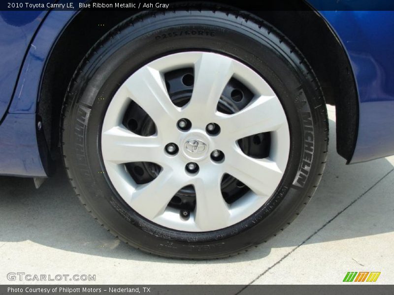 Blue Ribbon Metallic / Ash Gray 2010 Toyota Camry LE