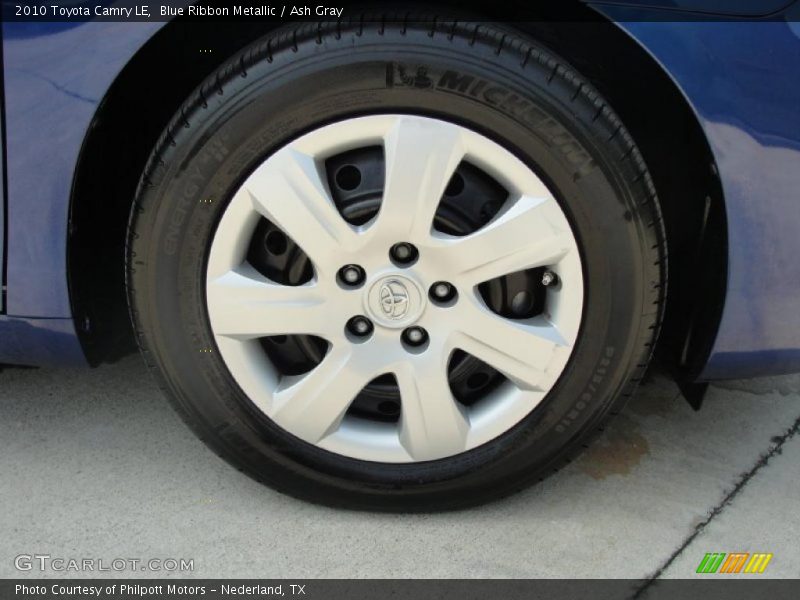 Blue Ribbon Metallic / Ash Gray 2010 Toyota Camry LE