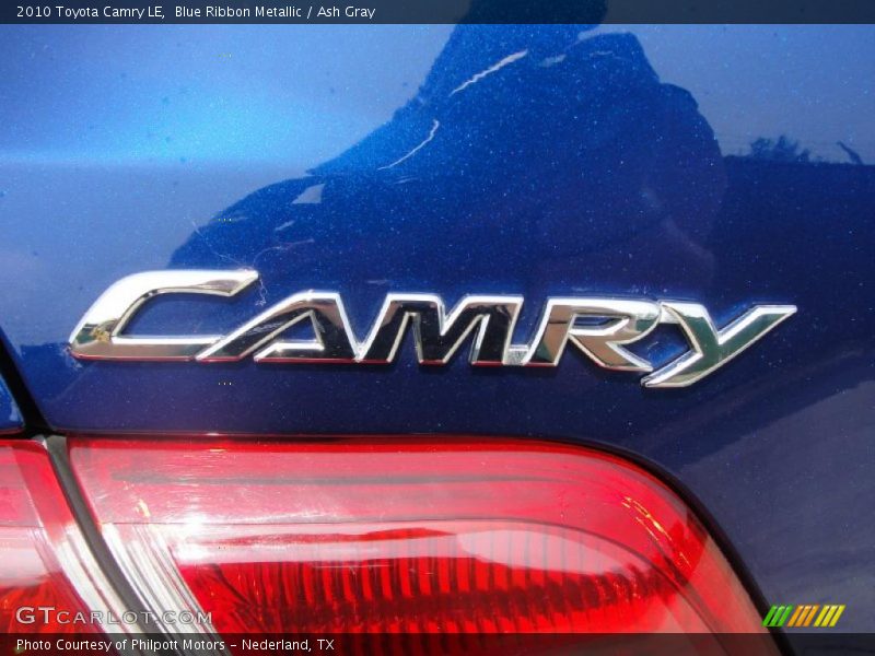 Blue Ribbon Metallic / Ash Gray 2010 Toyota Camry LE