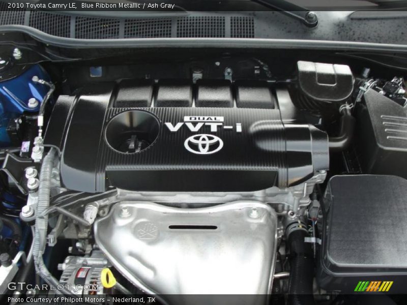 Blue Ribbon Metallic / Ash Gray 2010 Toyota Camry LE