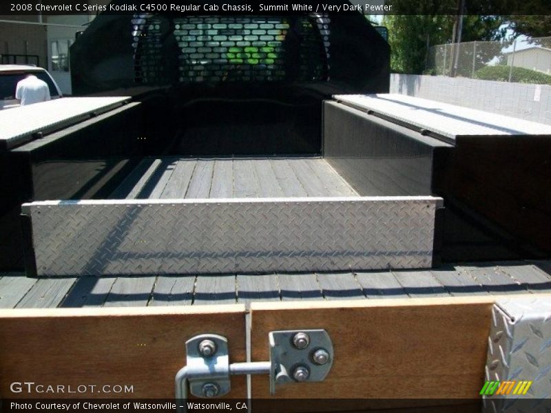 Summit White / Very Dark Pewter 2008 Chevrolet C Series Kodiak C4500 Regular Cab Chassis