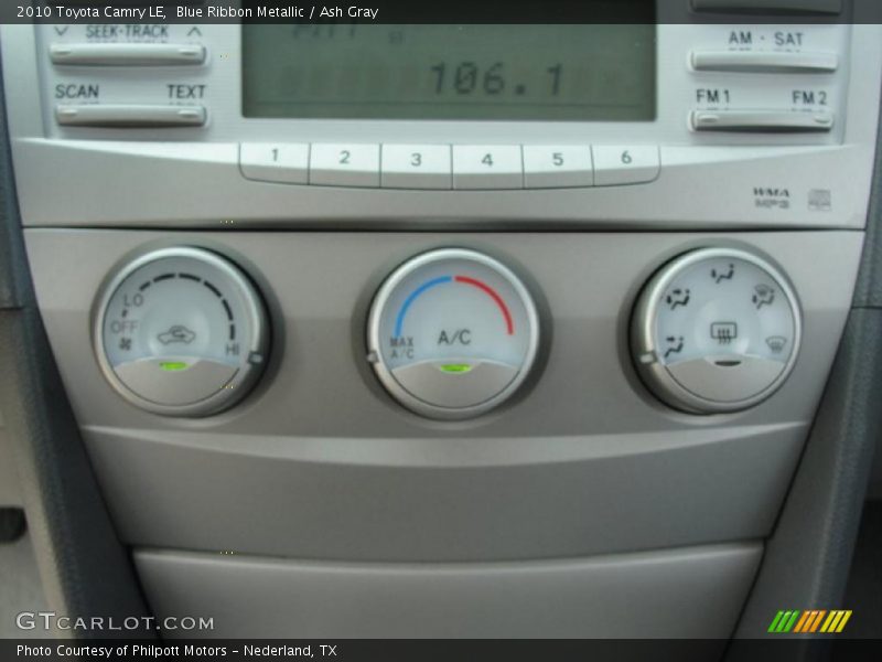Blue Ribbon Metallic / Ash Gray 2010 Toyota Camry LE