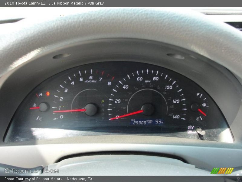 Blue Ribbon Metallic / Ash Gray 2010 Toyota Camry LE